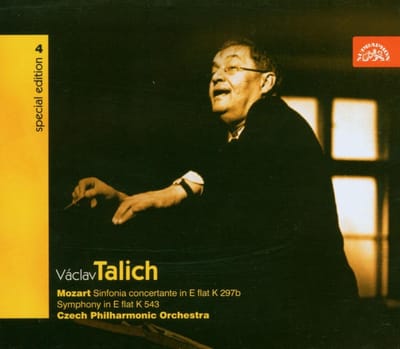 Czech Philharmonic Orchestra, Václav Talich - Mozart: Sinfonia Concertante (CD) (Remastered)