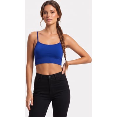 ARKET Rora Seamless Bra Blue Maat: XS | BH's Outlet | Dames | Blauw