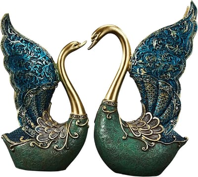 N3 Collecties Hars Zwaan Beelden Vogels Figuur voor woondecoratie