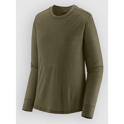 Patagonia Cap Cool Merino Blend Lycra met lange mouwen groen