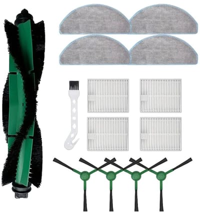 PolkaHome® vervangingsset geschikt voor iRobot Roomba Combo Essential Y0110 Y0112 Y0140 Y0510 Combo 2 Essential, IRobot Roomba 105 Combo, Q0120 Y0140 Y0110 Q011, Accessoires, onderdelen