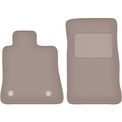 Beige velours vloermatten voor: Chevrolet Camaro VI coupé (2015-2020)