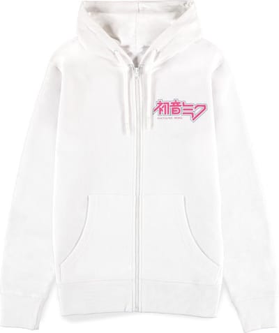 Hatsune Miku - Hatsune Miku Vest met capuchon - L - Wit