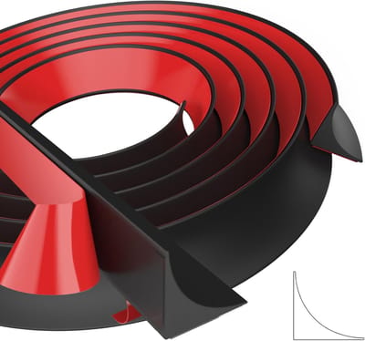 Decoratieve Hoekstrip voor Keukenwerkbladen, Zelfklevend en Waterdicht, Flexibel en Duurzaam, 15 x 15 mm, 5 m, Ideaal voor Badkamer en Hoeken