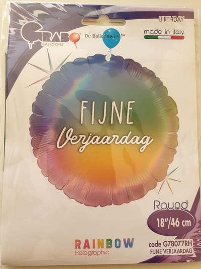 Leuke heliumballon leeg