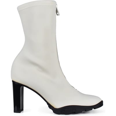 Alexander McQueen enkellaarsjes scuba wit
