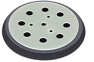 Slijpschijf Ø 125 mm met 8-gaats afzuiging voor klittenbandschijven