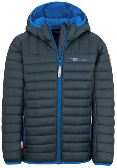 Trollkids Eikefjord Jas Blauw,Zwart 104 cm Jongens,Meisjes