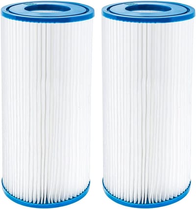 Filtercartridges voor Bestway 58012 - 2 Stuks Type A/C Vervangingsfilters voor Zwembadonderhoud, Eenvoudig te Verwisselen
