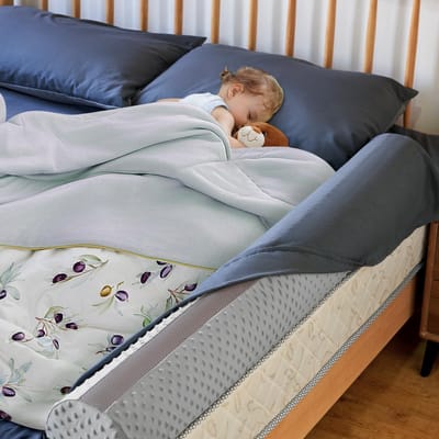 Unyqoos® Veilig en Comfortabel Bedhekje met Antislip en Machinewasbare Overtrek