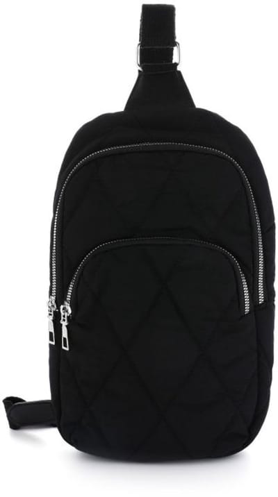 Travel tas - cross body tas - zwart - PU - cadeau tip