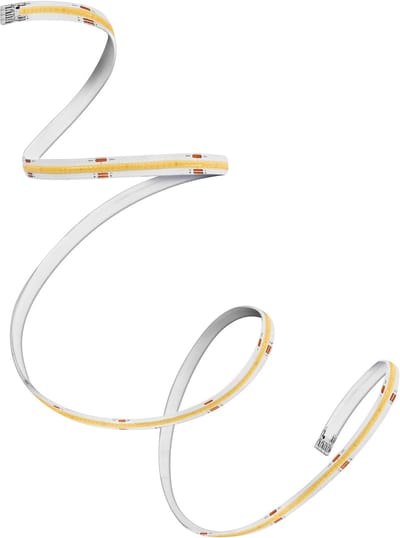 OSRAM FLEX COB 1.5M LED strip, geel, 8W, 600lm, warm wit licht, COB technologie, homogene lichtverdeling, lange levensduur, eenvoudig te installeren, voor binnen, IP20, 3000K