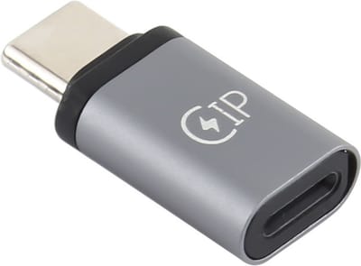 USB-C naar 8-Pin adapter - geschikt voor iPhone en iPad - USB-C Male naar 8-Pin female - kabel - grijs - Provium
