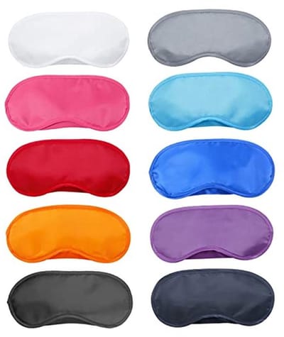 Lichtgewicht 30-delig Slaapmasker - Ademend 3D Oogmasker met Verstelbare Band voor Optimale Slaapervaring