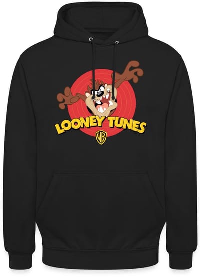 Looney Tunes Tasmanian Devil Hoodie Unisex