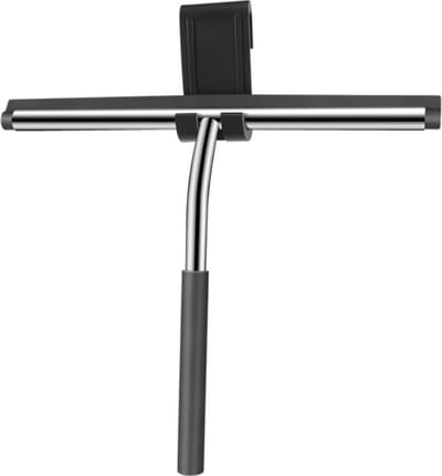 VDN Stainless Douchewisser - Douchetrekker - Ramentrekker - Badkamer accessoires - RVS - met flexibele glashaak