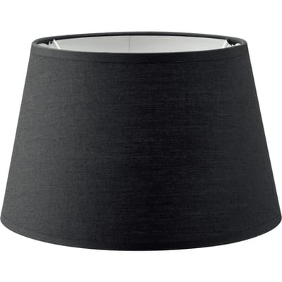 Home Sweet Home - Stoffen - Stoffen Lampenkap - Conisch - black - Minimalistische stijl - 20 x 15 x 13 cm - E27 fitting - voor Tafellamp - voor