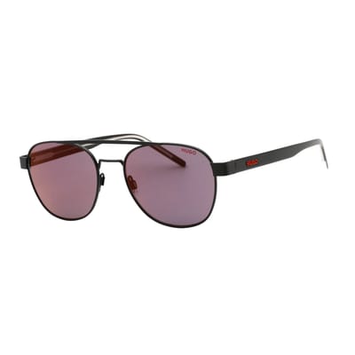 Hugo Boss Heren HG 1196/S 003 AO Zonnebril (Mat Zwart/Rood)