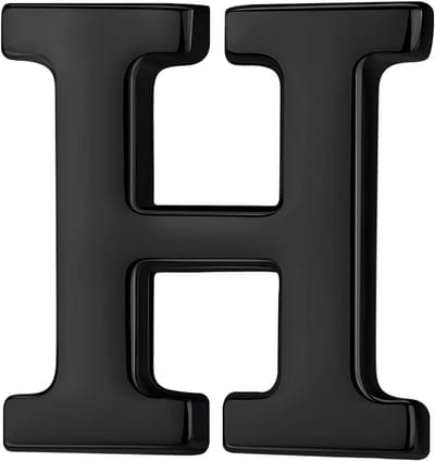 Roestvrijstalen Broche met Letter (A-Z) - Unisex Speld voor Kleding en Accessoires