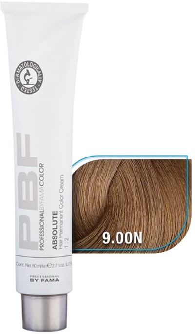 BY FAMA TINTE COLOR ABSOLUTE NATURALES CENIZOS PBC TINTE 9.00N, 80 ML