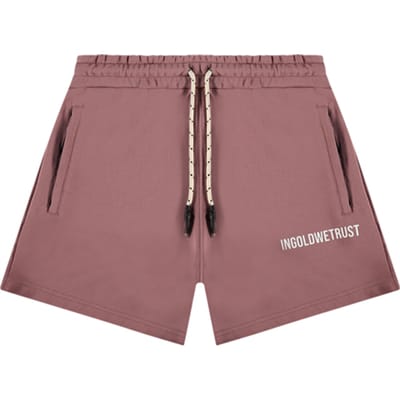 In Gold We Trust The Future Short Withered Rose Size: XS | Shorts Outlet | Unisex | Paars
