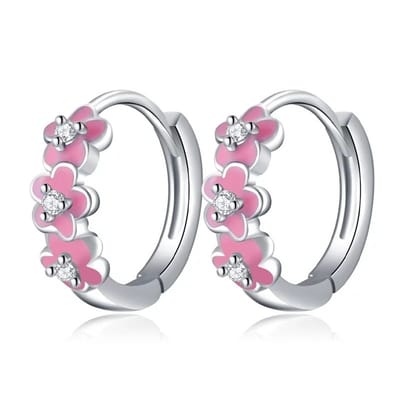 ZIlveren oorbellen dames - Oorring - Sterling zilver 925 - Sieraden - Feestdagen Sinterklaas - Kerst Cadeau - Romystones