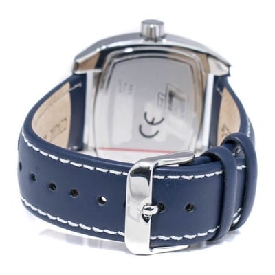 Horloge CHRONOTECH CC7049M-03. Kwarts, Kleur blauw. Man. gray
