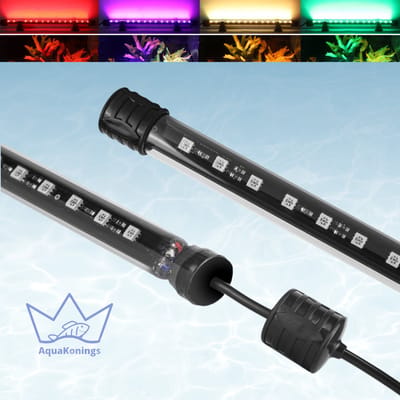 AquaKonings - aquariumverlichting - 115cm - 16 kleuren - Met afstandsbediening - Geschikt voor boven en onderwater - Aquariumlamp - aquarium licht
