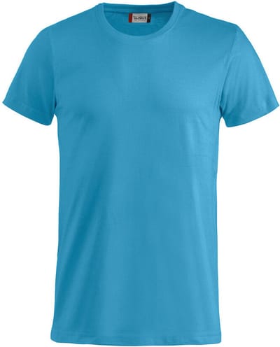 Basic-T bodyfit T-shirt 145 gr/m2 turquoise xs