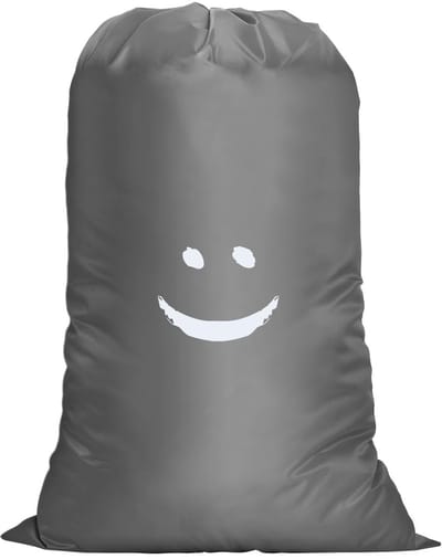 Dailygoods - Waszak voor reizen - Waterdicht - Grote capaciteit - Grijs - Vuile was wasverzamelaar - Perfect voor studentenhuizen en camping