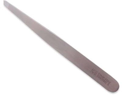 Erlinda - Professionele Pincet - RVS - Schuine Punt -9,5 cm.