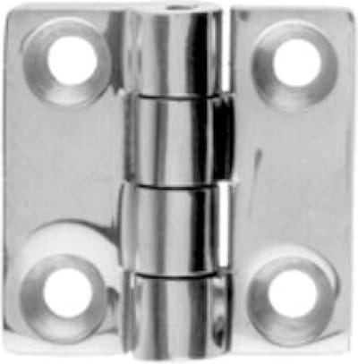 Scharnier 38 x 38 mm RVS-316 (A4)