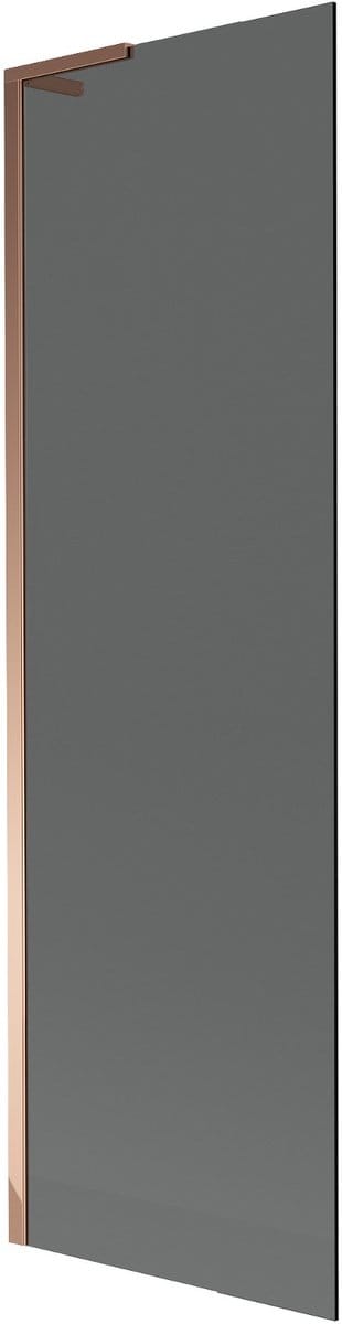 Mexen Next L badwand 1-delig 60 x 150 , grafiet, roze goud - 895-060-000-03-40-60