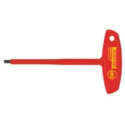 Wiha 27931 VDE Inbusschroevendraaier Sleutelbreedte (metrisch): 8 mm Koplengte: 150 mm Afmeting, lengte: 182 mm