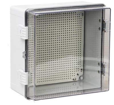 Elektrische Buitenbox - Afdichtingskast - Apparatuur Beveiligen - IP66 Waterdicht - 300 x 200 x 185 mm - Grijs