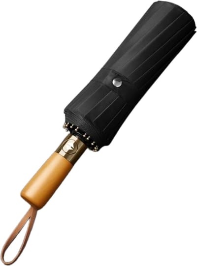 Nivard Windproof Paraplu - Opvouwbaar - Moderne Stormparaplu - Stormproef - Automatisch Uitklapbaar - Umbrella - Zwart