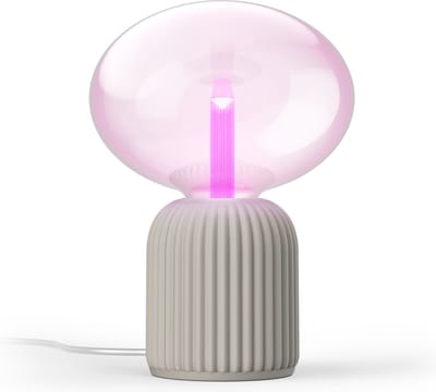 Philips Hue Lightguide 3D-geprinte Tafellamp (Zandkleur) - E27 - Wit en Gekleurd Licht - Incl. 1 Hue Lightguide Ellipse Lamp - Hue White and Color Ambiance