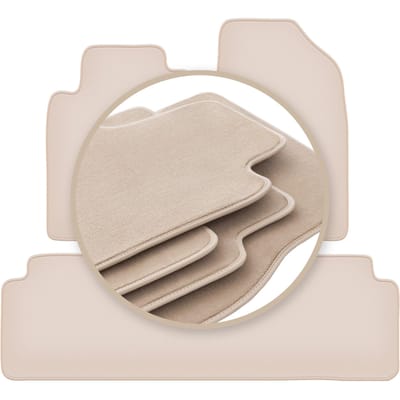 PREMIUM beige vloermatten voor: Toyota Camry V sedan 1996-2001
