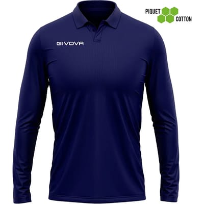 Polo met lange mouwen Givova Winter