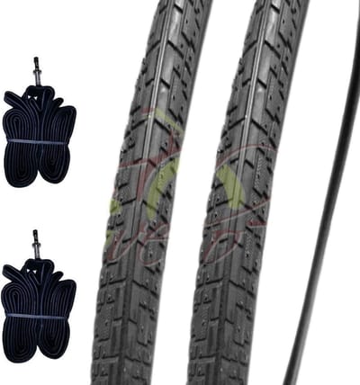 Fietsbanden set - Wielset - Stadsfietsen - Inclusief binnenbanden - 700 x 32C - Zwart