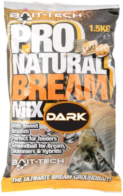 Bait-Tech Pro Natural Bream Dark 1.5kg | Lokvoer