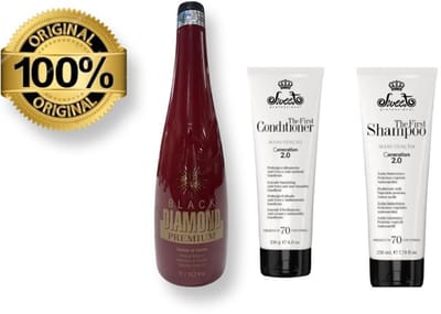 Black Diamond Protein – Professionele Haarverzorging op Topniveau & Sweet Professional Shampoo & Conditioner – Natuurlijke verzorging na keratine