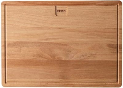 BOSKA Dining Board Amigo L - Beukenhouten Serveerplank - Dinerbord met opvanggeul - 39 cm