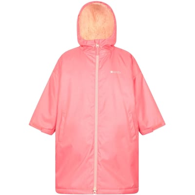 Mountain Warehouse Waterdichte badjas voor kinderen (Roze)