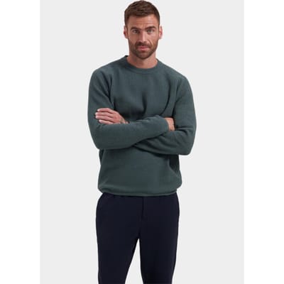 Dstrezzed Ds_neill Big Chenille Truien & Vesten Heren - Sweater - Hoodie - Vest- Donkergrijs - Maat L