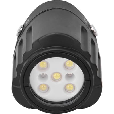 SL-18 Lampe de Plongée LED 40m130ft avec Batterie 7500K 1000lm Indice d'Étanchéité IPX8 gray