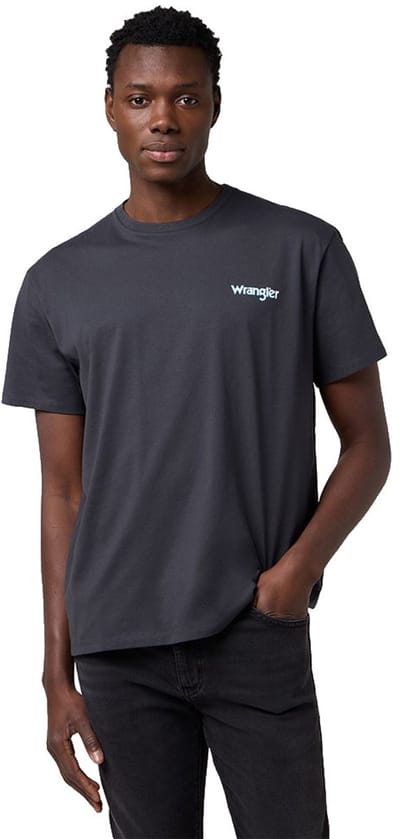 Wrangler Vintage T-shirt Met Korte Mouwen Zwart L Man