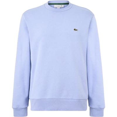 Lacoste Heren Sweatshirt met Geborduurd Logo Fleece Crew Hals (Delph Blauw)