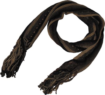 Wintersjaal bruine tinten