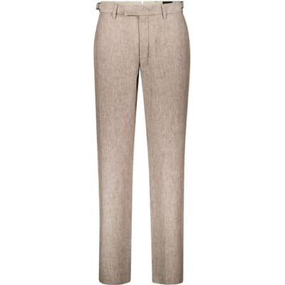 Gardeur Broek Loretoo Fine Linen Dry Cool Touch Elevated Wearing Comfort Camel / male